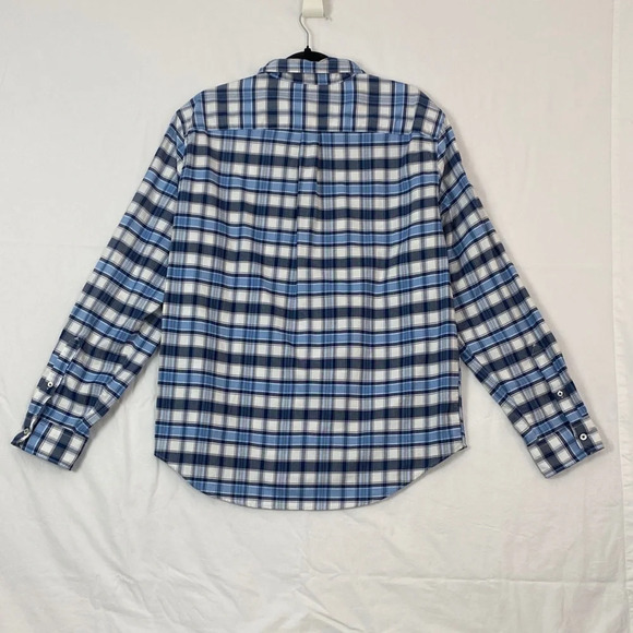 American Eagle Plaid Shirt Men’s Classic Fit Size Large - Picture 8 of 9
